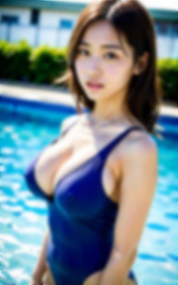 サンプル画像3:スク水美女 練習後はコーチとホテルで・・・(高画質撮影会) [d_328183]