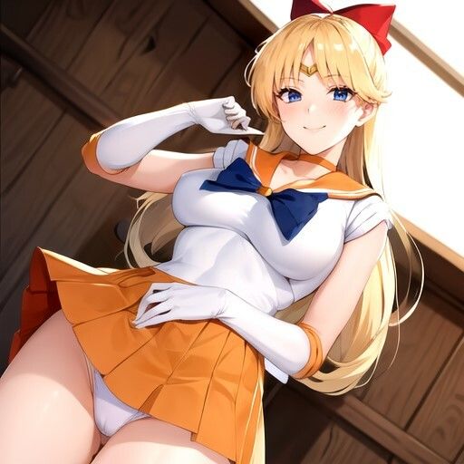 サンプル画像3:セーラー・〇ィーナスにえっちなおしおき？(垂AI) [d_328189]