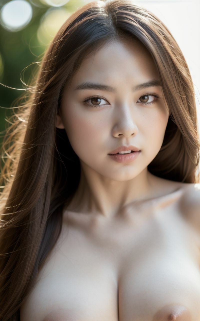 サンプル画像3:素顔の彼女 AI美女写真集(AIユニコーン) [d_328237]