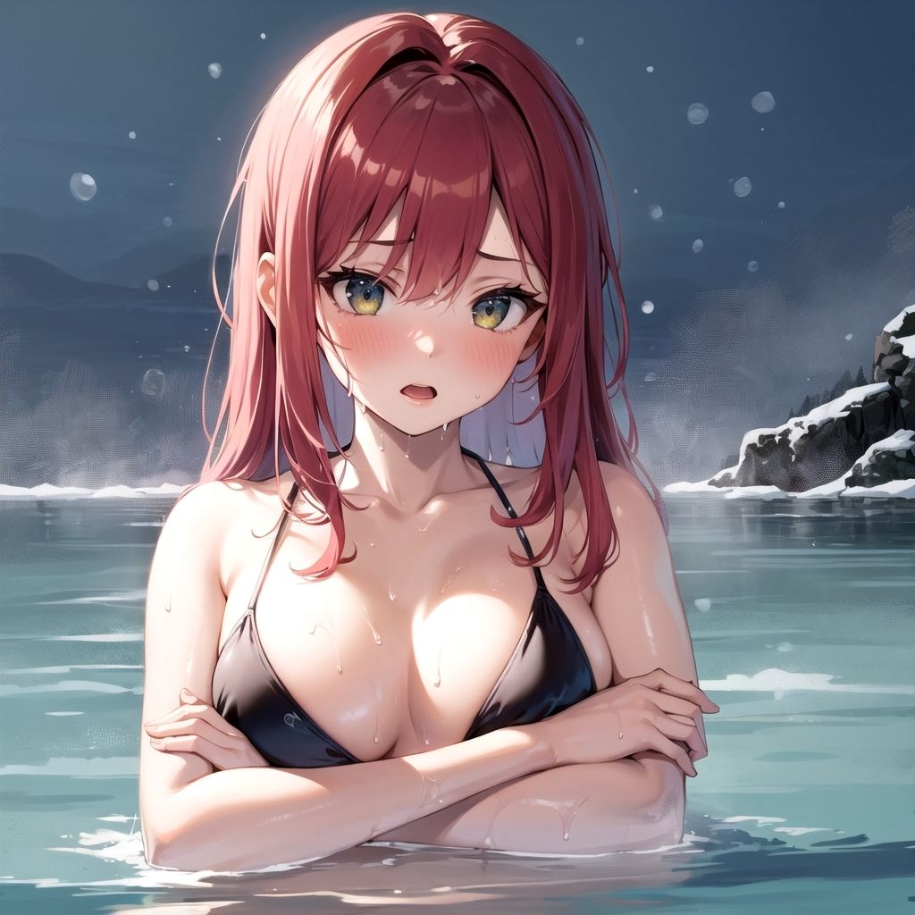 サンプル画像2:凍える女の子のCG集(Rana) [d_328250]