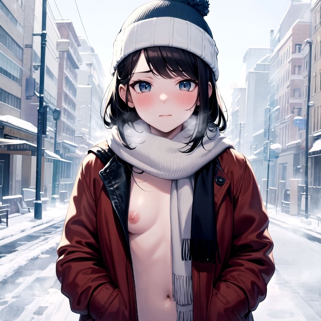 サンプル画像3:凍える女の子のCG集(Rana) [d_328250]