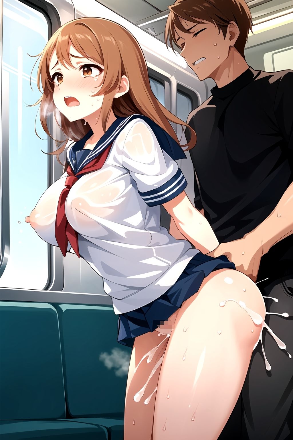 ファンとの触れ合いイベントのはずが電車の中でお触りされるイベントに出演させられたアイドルたち