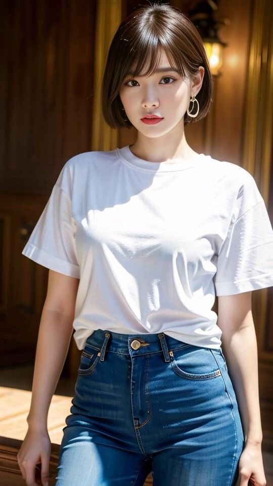 サンプル画像1:AI photobook デニム2(AI_GravureArt) [d_328289]