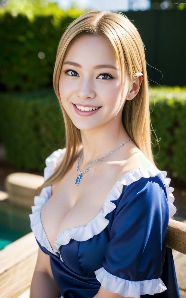 サンプル画像3:AI photobook ドレス3(AI_GravureArt) [d_328303]