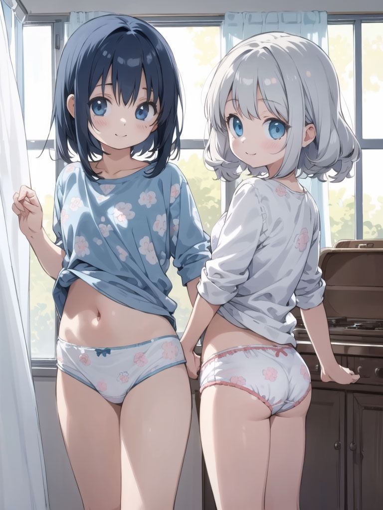 サンプル画像2:下着 少女 AIイラスト集 2(AI Fairy) [d_328338]