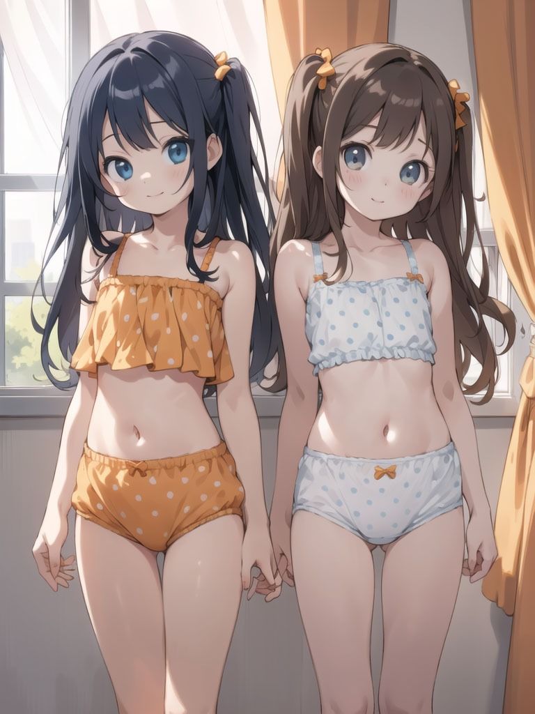 サンプル画像5:下着 少女 AIイラスト集 2(AI Fairy) [d_328338]