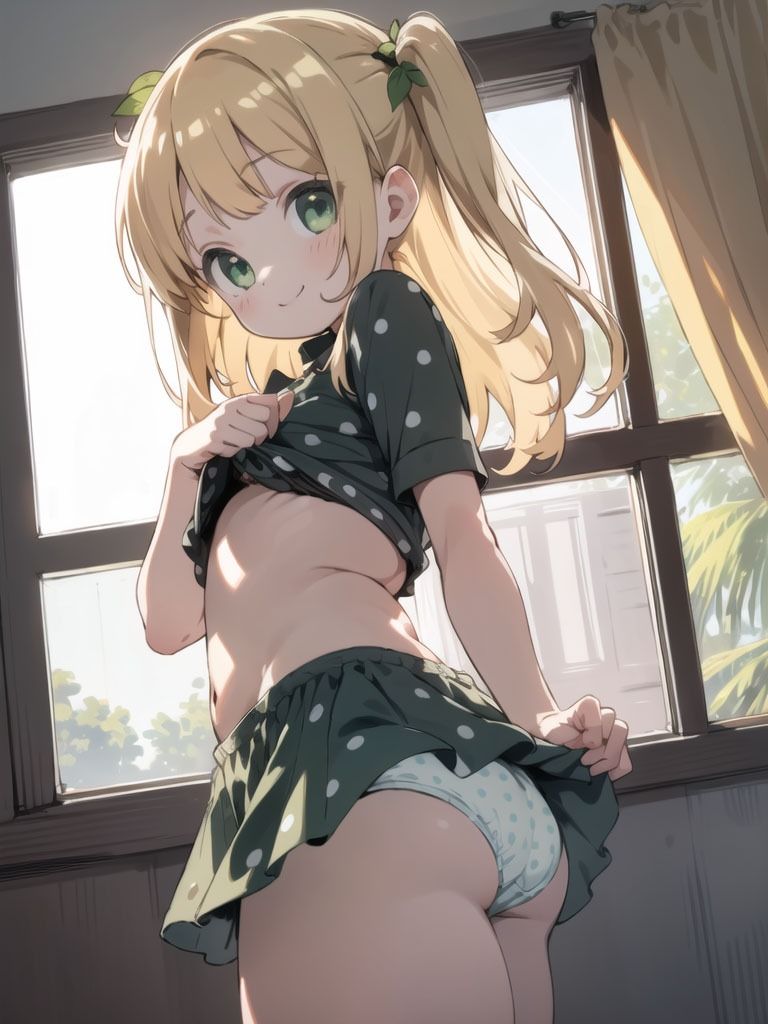 サンプル画像5:下着 少女 ソロ AIイラスト集(AI Fairy) [d_328355]