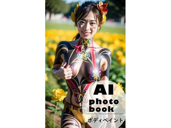 AI photobook ボディペイント