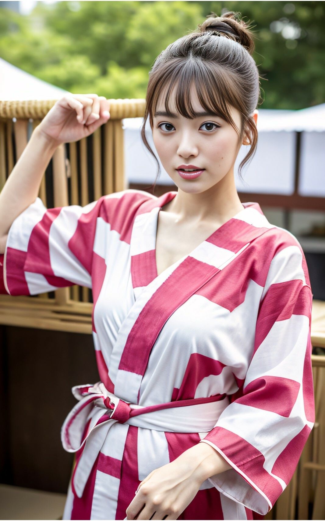 サンプル画像3:AI photobook 夏祭り(AI_GravureArt) [d_328533]