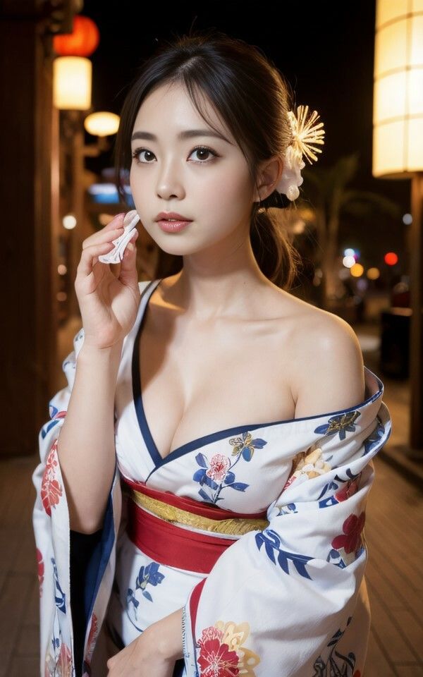 サンプル画像3:AI photobook 夏祭り2(AI_GravureArt) [d_328536]