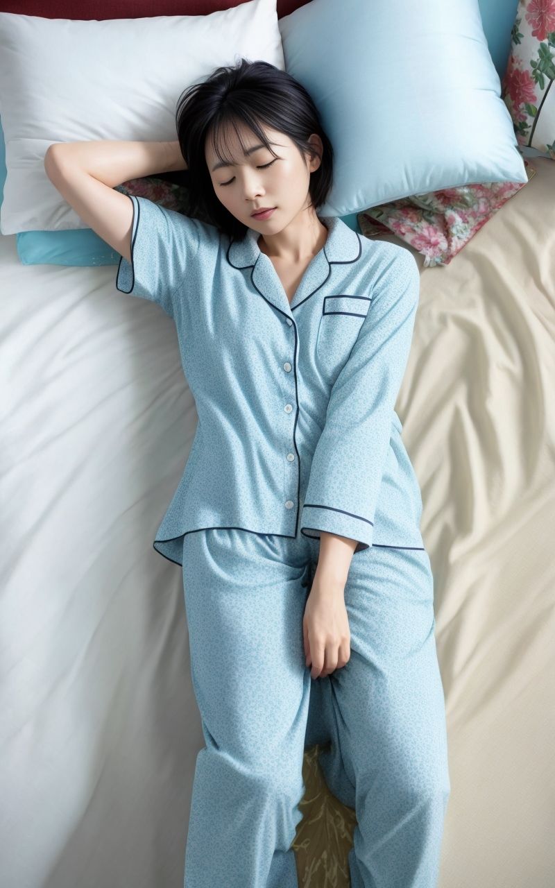 サンプル画像3:妻のおねしょ(P-AI planning) [d_328564]