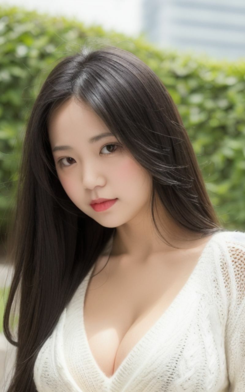 サンプル画像1:デートに誘ったら。。。 AI美女写真集(太陽と月) [d_328683]