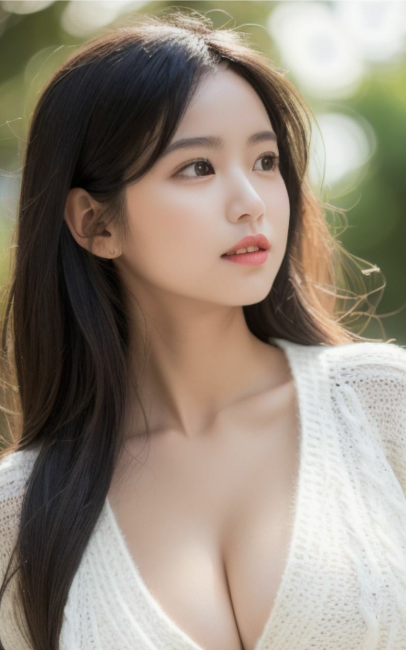 サンプル画像3:デートに誘ったら。。。 AI美女写真集(太陽と月) [d_328683]