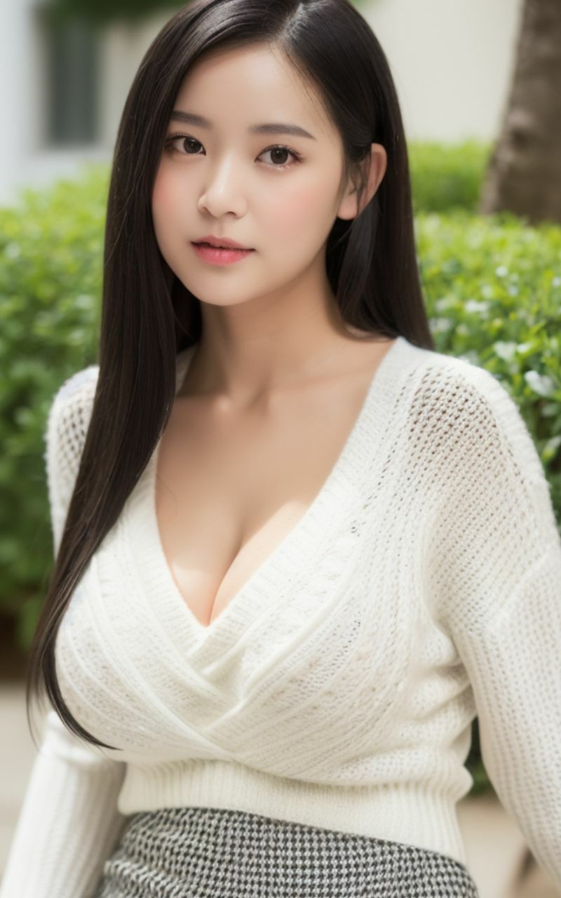 サンプル画像4:デートに誘ったら。。。 AI美女写真集(太陽と月) [d_328683]