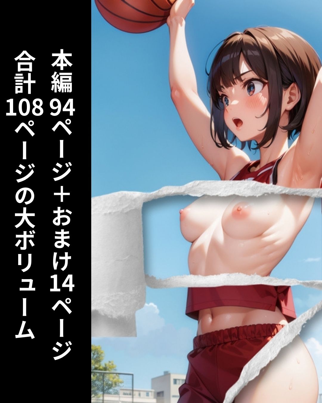 サンプル画像3:妄想撮影 スポーツ編(れい@AIフェチ絵) [d_328692]