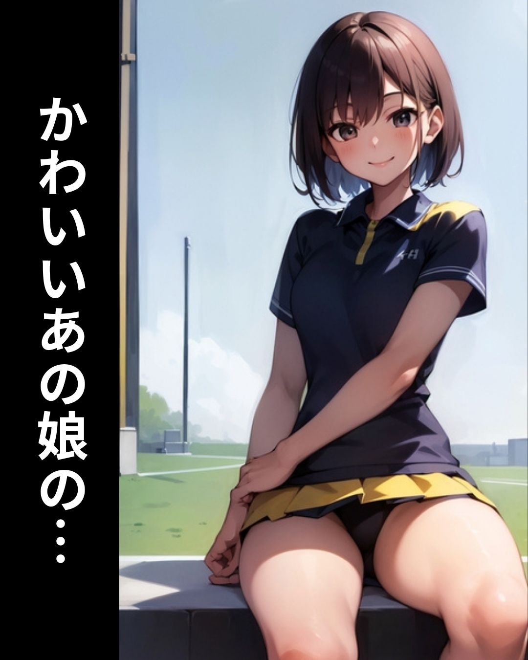 サンプル画像4:妄想撮影 スポーツ編(れい@AIフェチ絵) [d_328692]