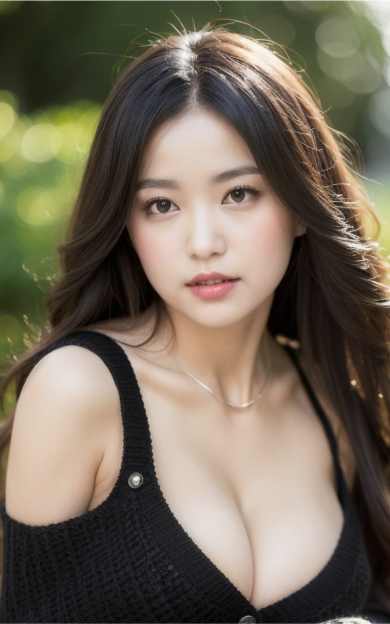 サンプル画像3:初デート大胆私服 AI美女写真集(SUN MOON) [d_328811]