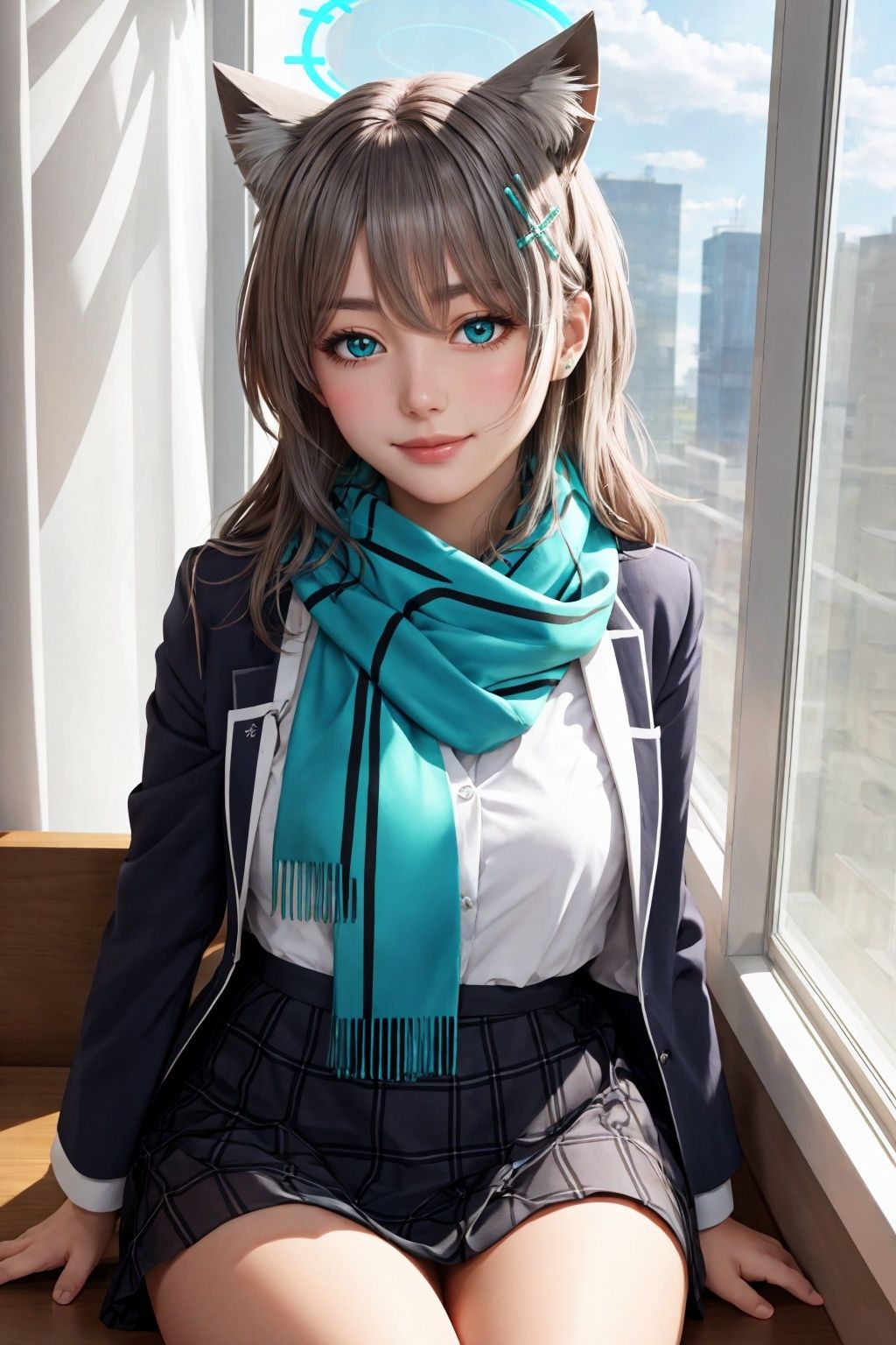 サンプル画像5:ブルアカコスプレ集(エイアイフォトグラファー) [d_328821]