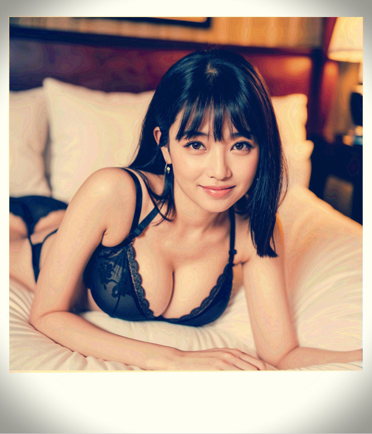 サンプル画像3:清楚だと思っていた彼女が上司にハメ撮りされてめちゃくちゃにされていた件(AI Kawaii Project) [d_328869]