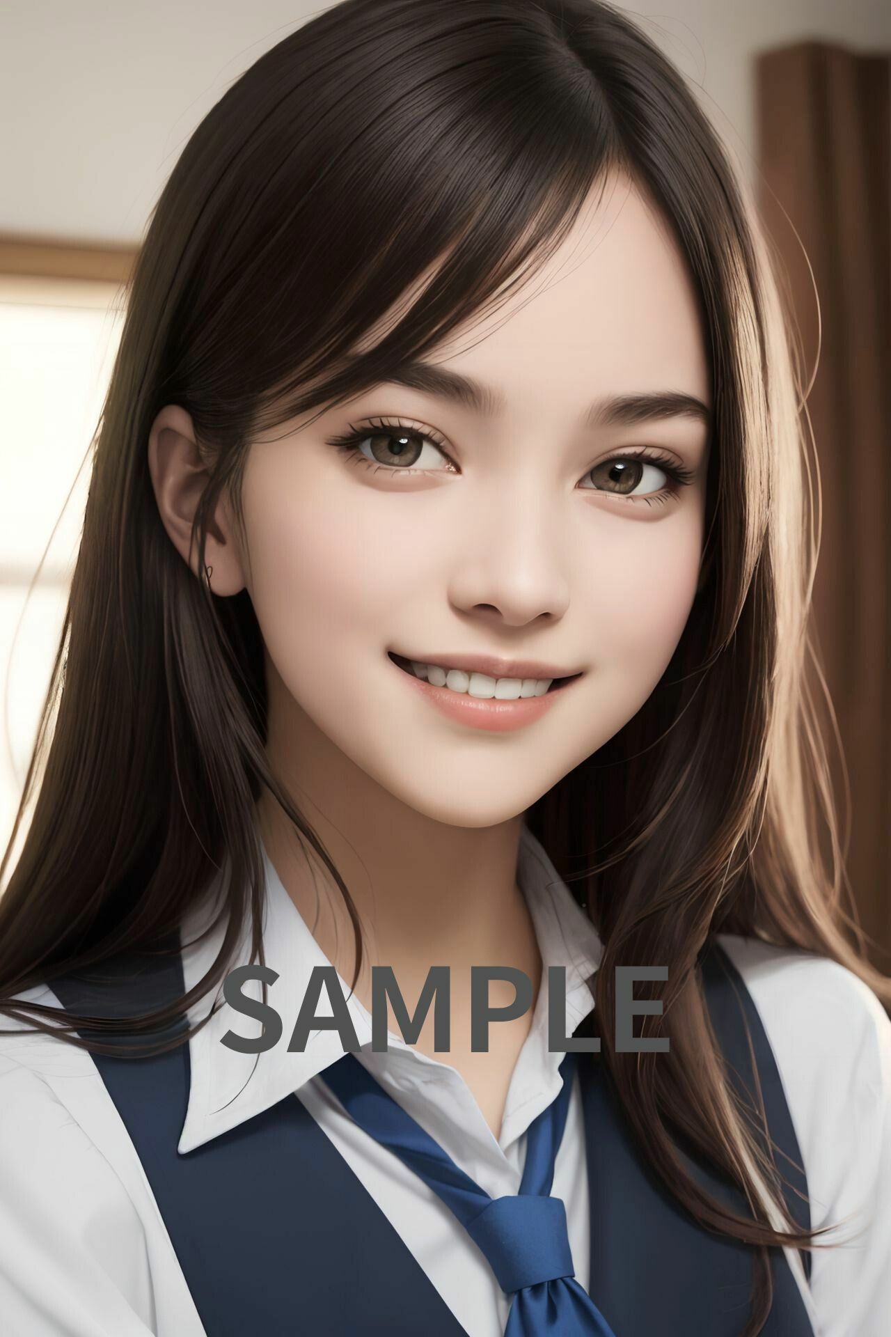 サンプル画像5:【大容量作品】ハーレム天国〜とある有名学園で夢の制服女子〜玉の輿レーススタート(外国人好き) [d_329002]