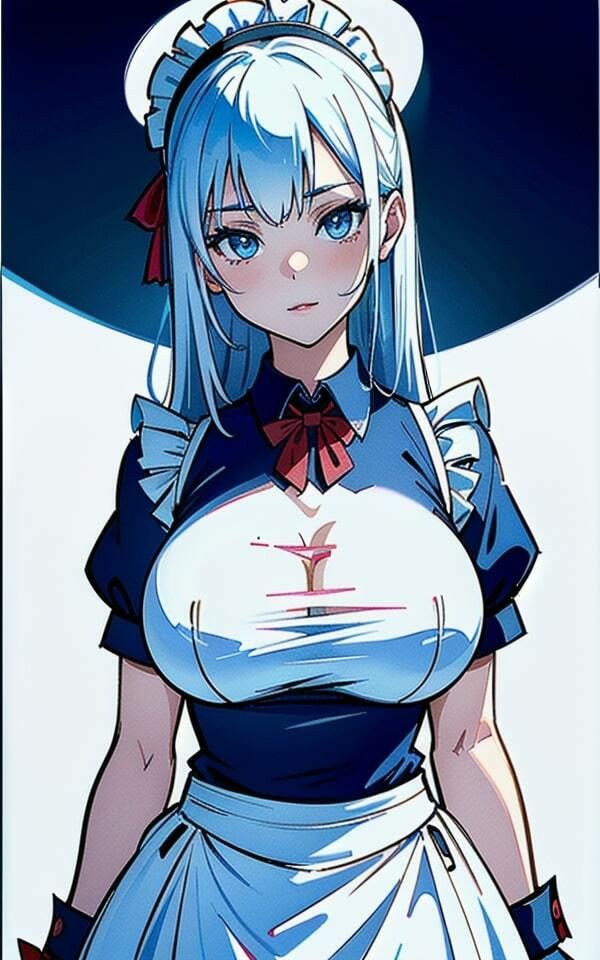 サンプル画像1:爆乳エロエロ美少女メイド教育記録(AIサティスファクション) [d_329035]