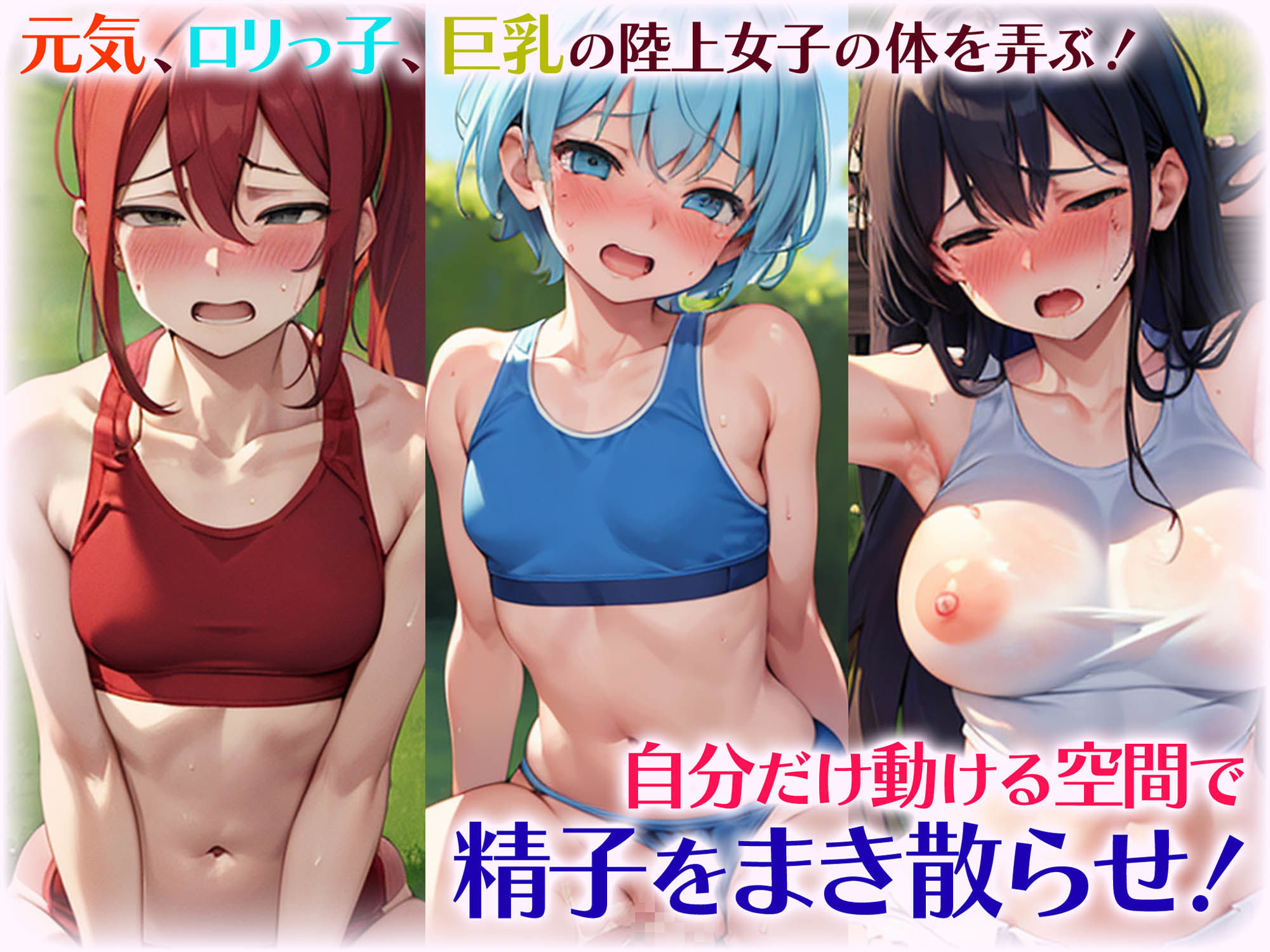 サンプル画像5:時間停止能力者が陸上大会でレ●プ お試し版(愛ぺっと) [d_329080]