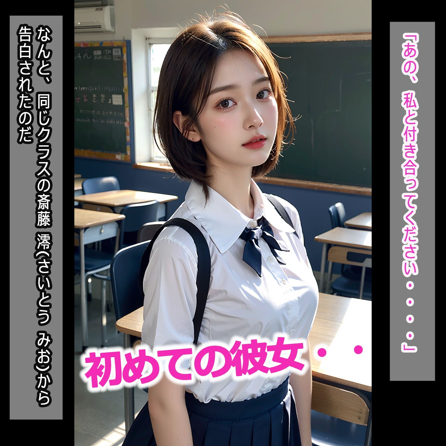 サンプル画像5:クラス委員長のJK姉が僕のチ〇コで日頃のストレスを発散してくる(さいちゅー。) [d_329128]