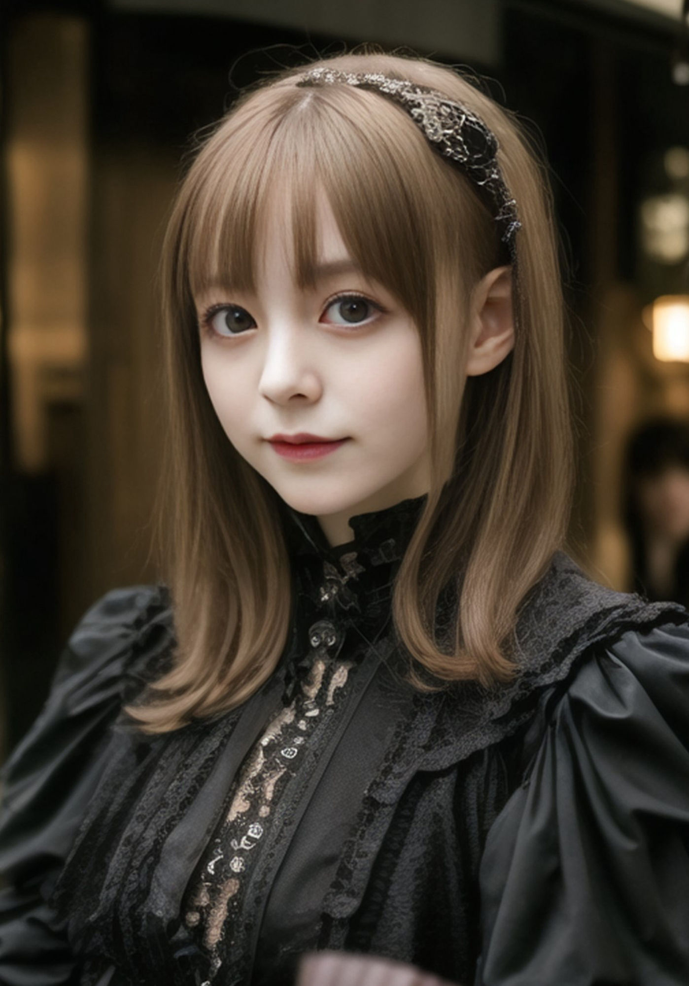 サンプル画像4:AI 日本モード 画像シリーズ 原宿 ゴスロリファッション 編(魅惑の冒険者) [d_329158]