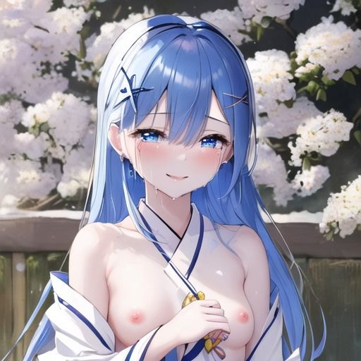 サンプル画像3:リゼロ レムのAI生成画像(AI画像クラブ) [d_329162]