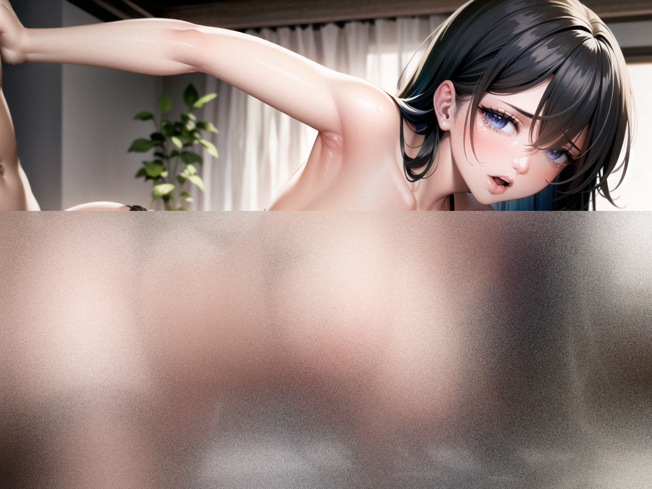 サンプル画像4:黒髪ギャル着衣〜下着〜本番(ニャンコロジカル) [d_329169]