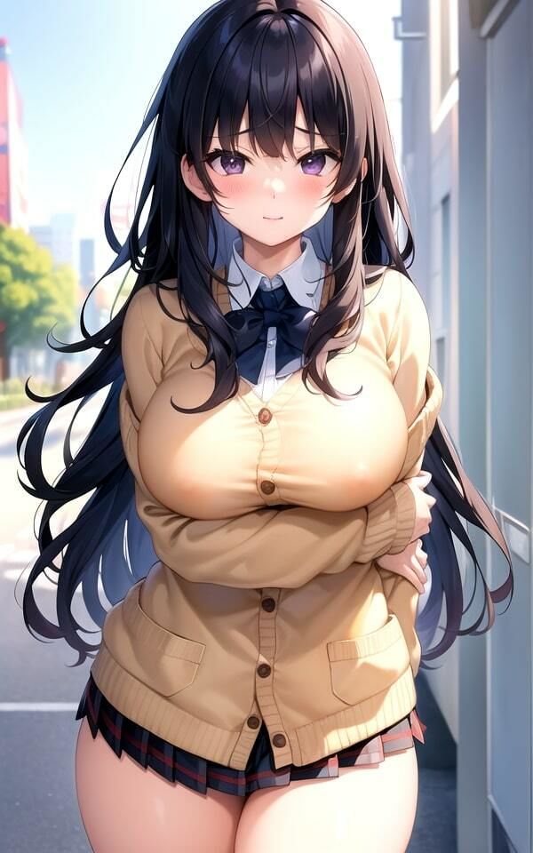 サンプル画像3:女子校生 強●露出(AIdoujin) [d_329214]