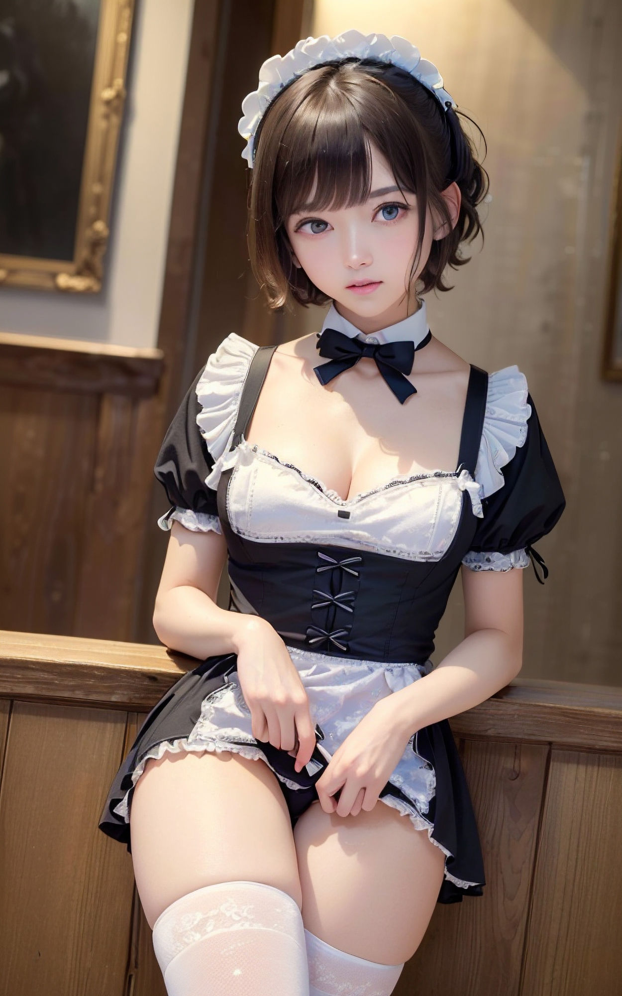 サンプル画像3:グラビア写真集 ご奉仕メイド Vol.1(前田 加奈) [d_329283]