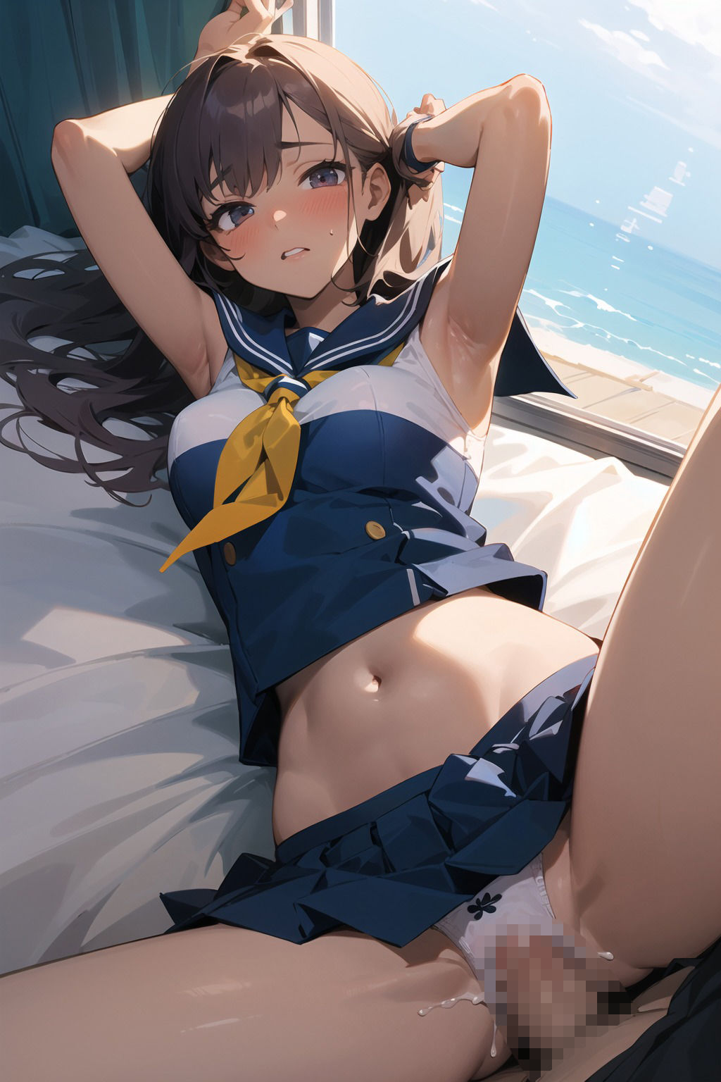 サンプル画像2:デリヘル嬢と楽しむコスプレH(猫パンチ) [d_329288]