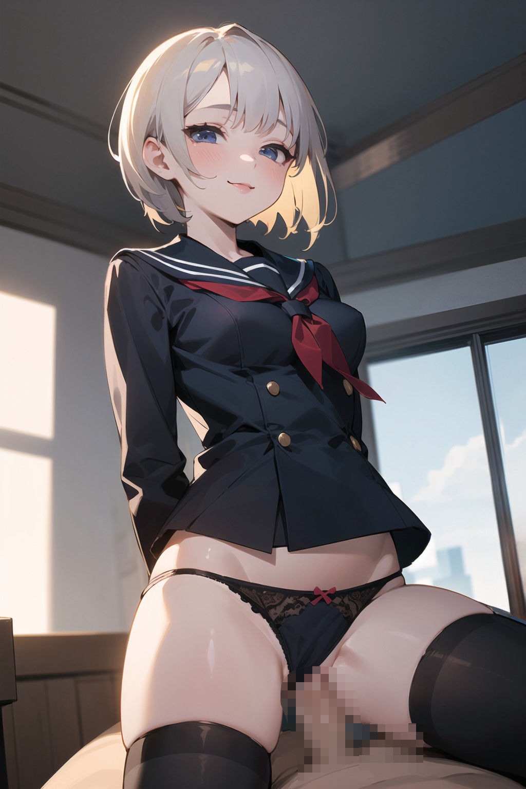 サンプル画像3:デリヘル嬢と楽しむコスプレH(猫パンチ) [d_329288]