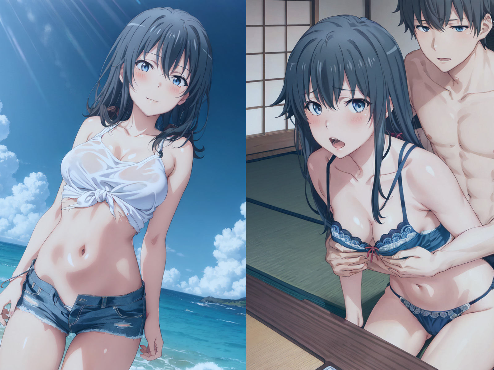 サンプル画像3:俺ガ〇ル女子を辱め抜いたCG集(羞恥露出研究所) [d_329364]