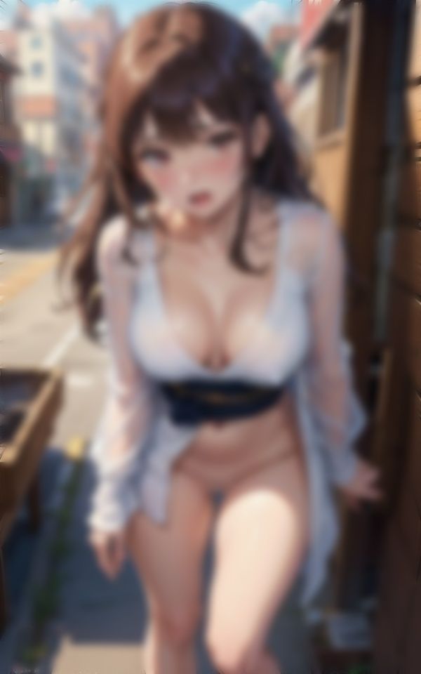 サンプル画像2:【幼馴染と青姦セックス】街で15年ぶりの再会に告白！まさかの濃厚立ちバック！(大人の妄想教科書) [d_329474]