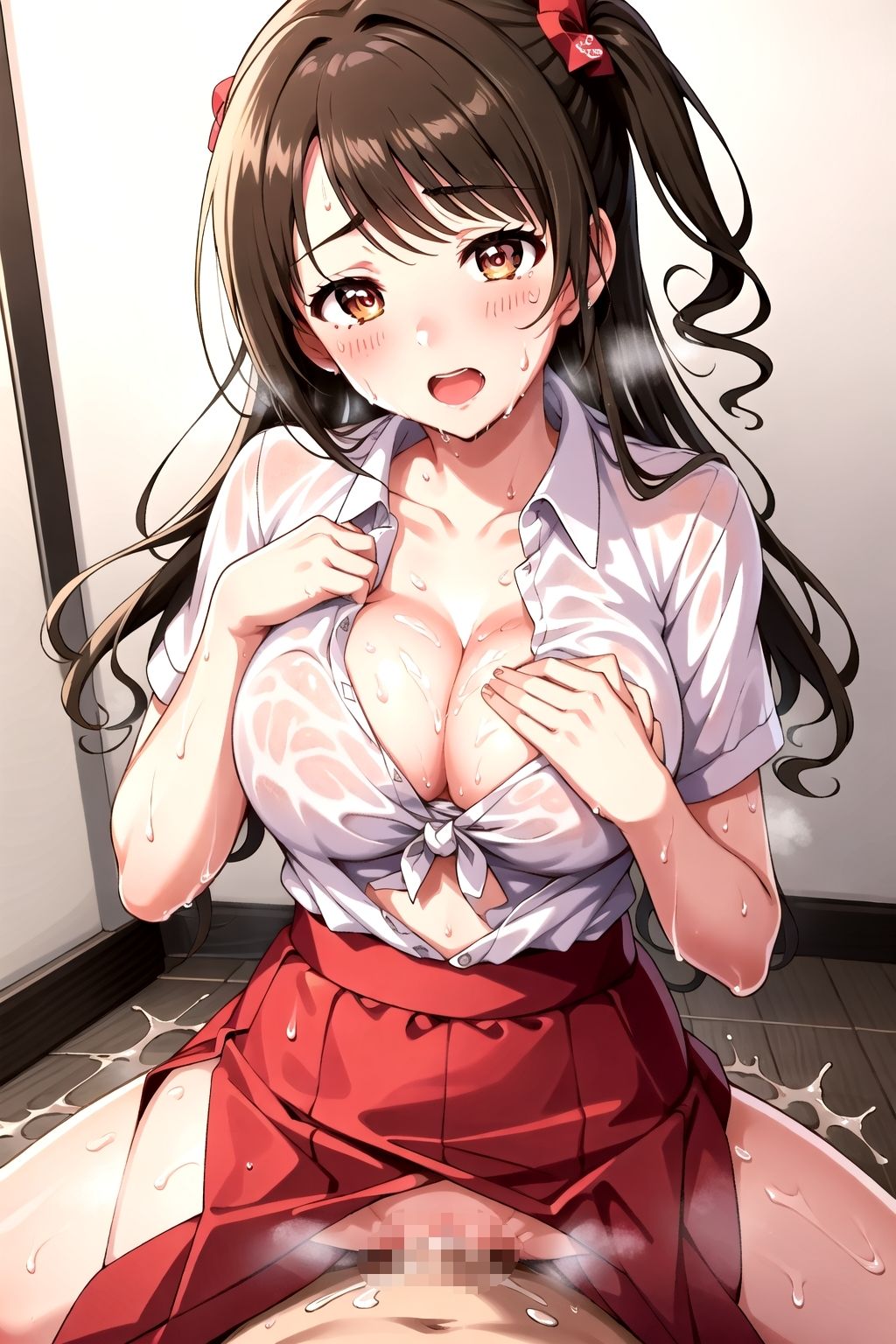 サンプル画像2:催●アプリでアイドルを淫乱ギャルにしてみた(aiファネイア) [d_329512]