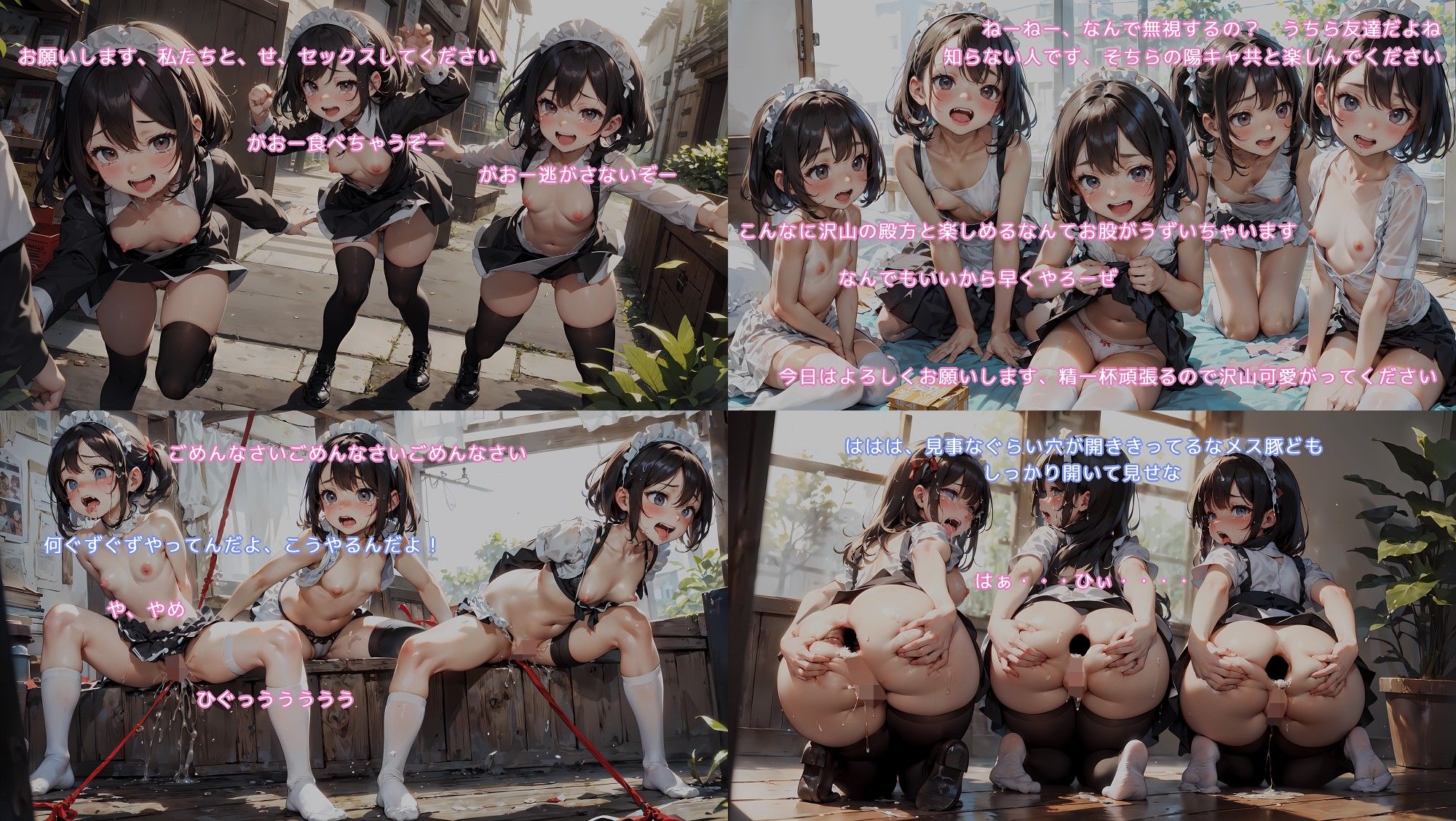 サンプル画像3:メイドさん達の日常(ぽーたる) [d_329565]