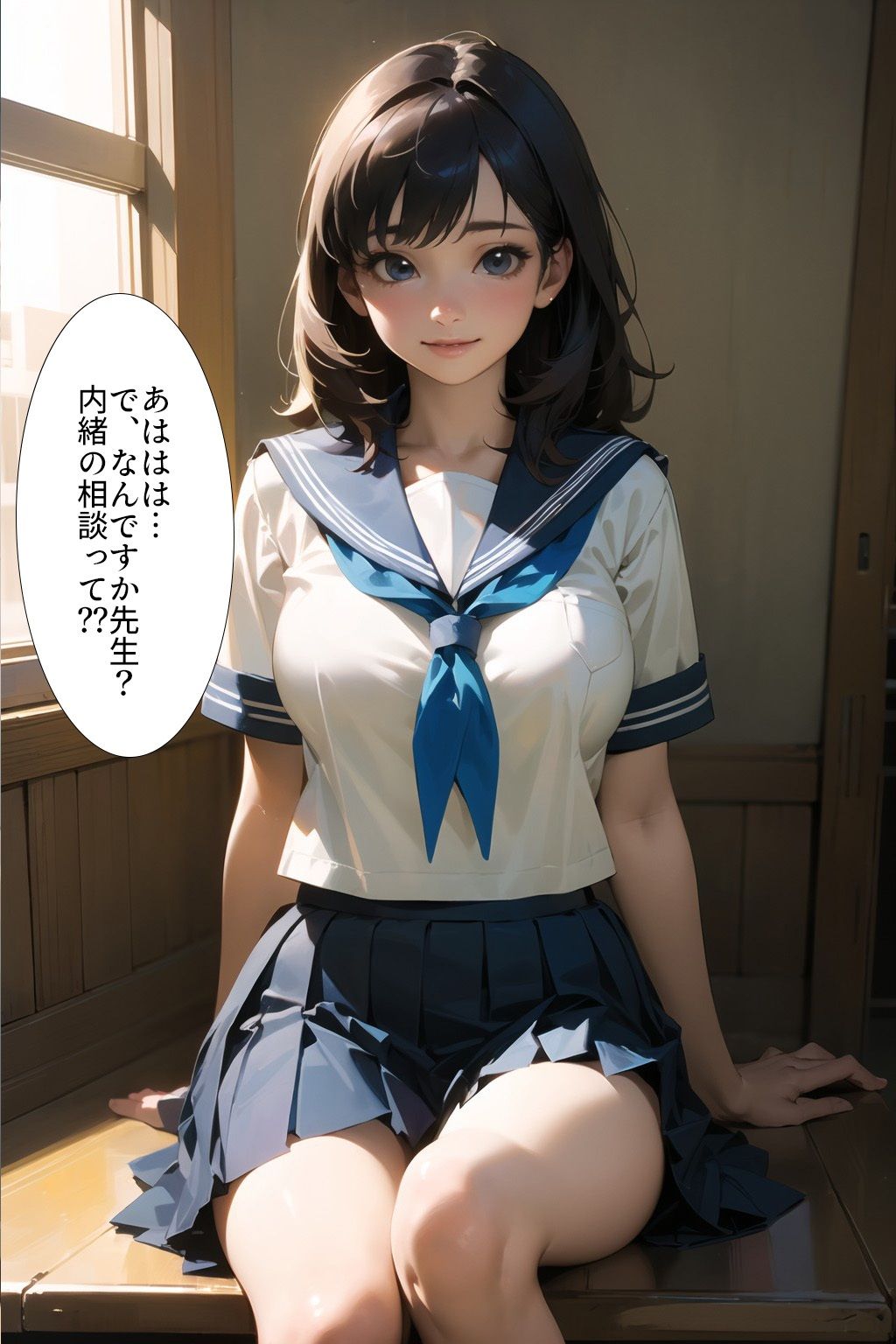 サンプル画像2:クズ教師に騙された女子校生(ココナッツパンチS) [d_329638]