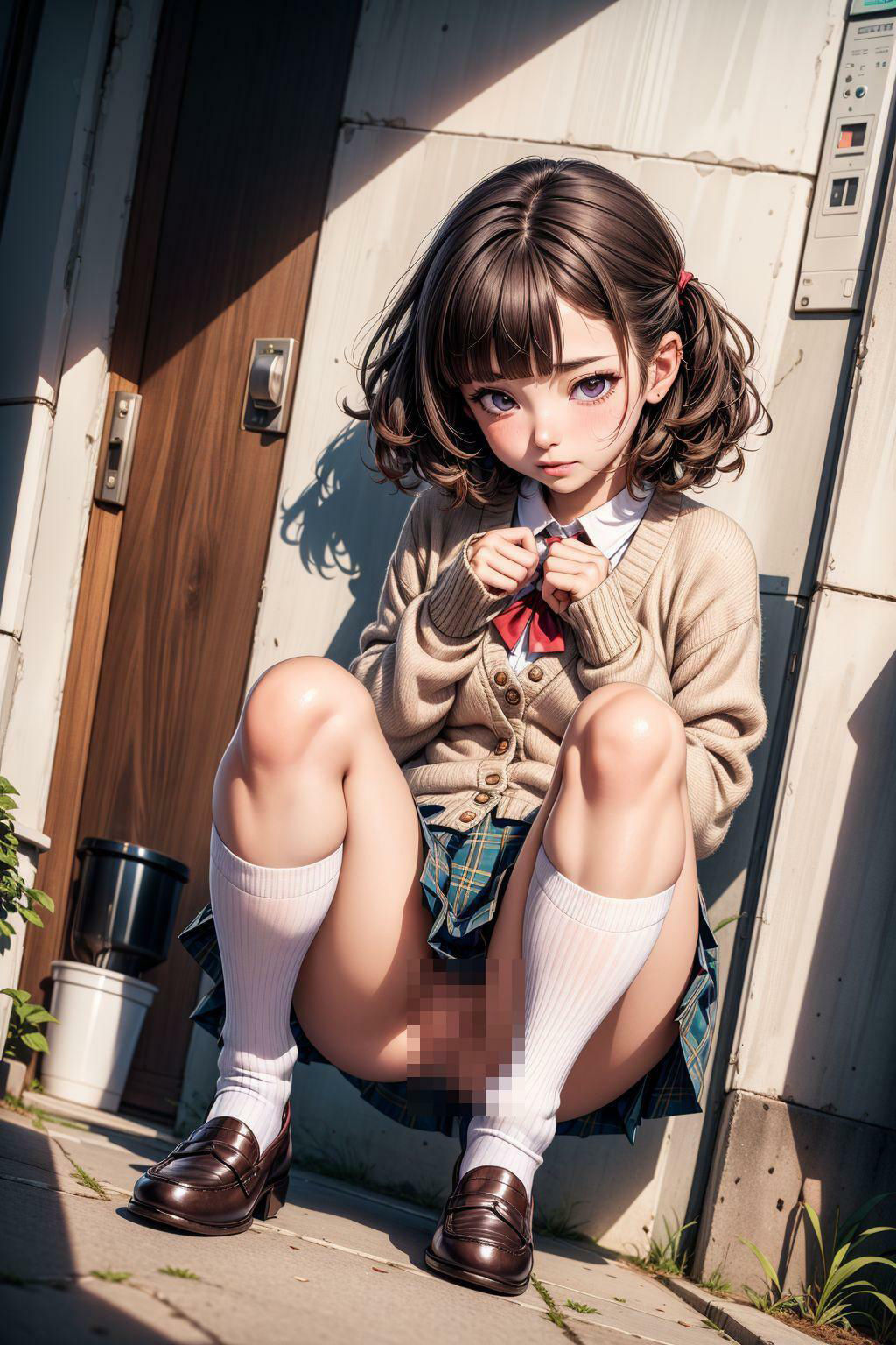 サンプル画像1:勝手におしっこ でてきちゃう！？(ネオンノクターン) [d_329756]