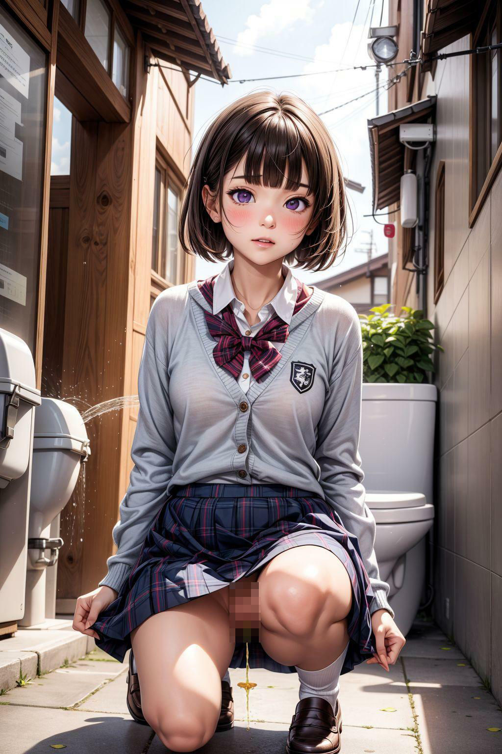 サンプル画像4:勝手におしっこ でてきちゃう！？(ネオンノクターン) [d_329756]