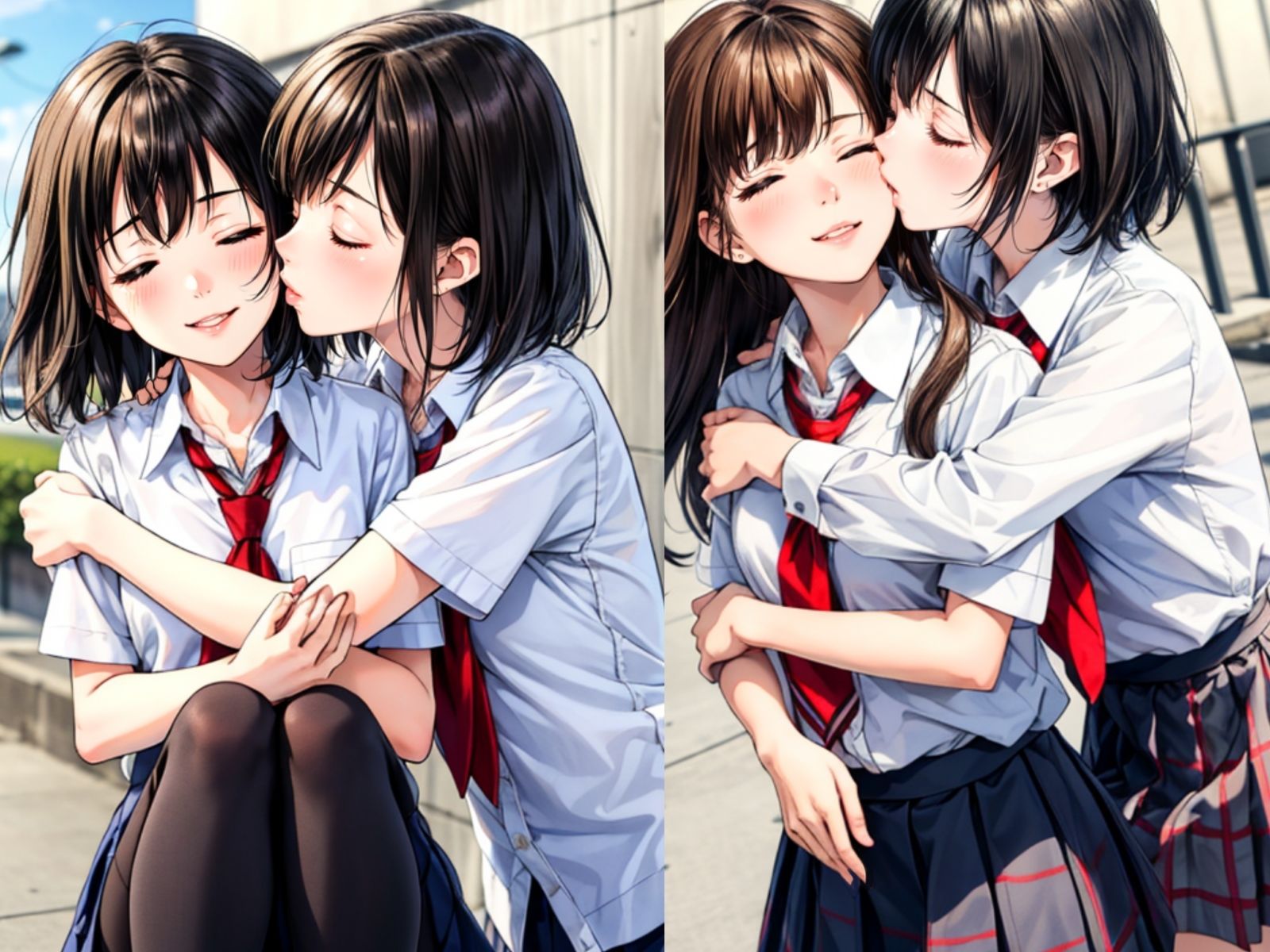 サンプル画像3:百合好きのためのイチャイチャ本(西園寺由里香) [d_329758]