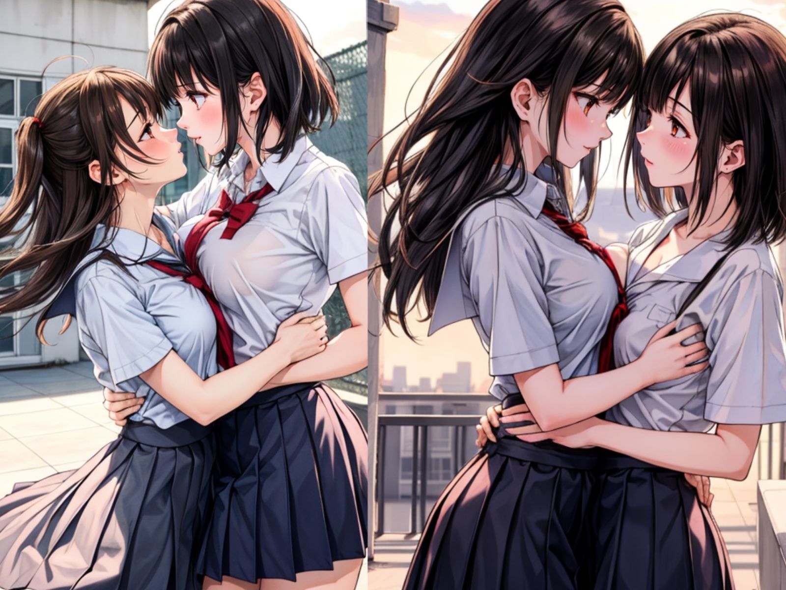 サンプル画像4:百合好きのためのイチャイチャ本(西園寺由里香) [d_329758]