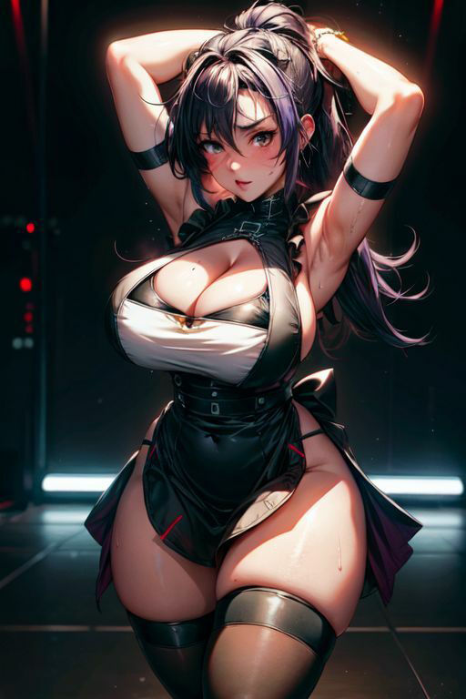 サンプル画像3:爆乳AIセクシーエプロン1(AI出版) [d_329805]