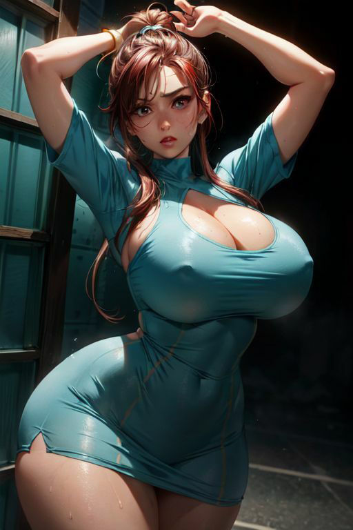 爆乳AIどすけべカットドレス1のサンプル画像 6