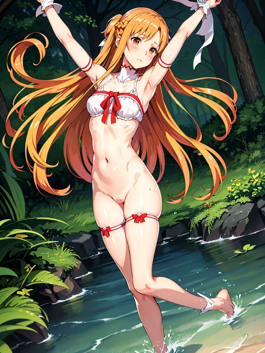 サンプル画像2:えっちなア○ナさん(AI少女サークル) [d_329866]