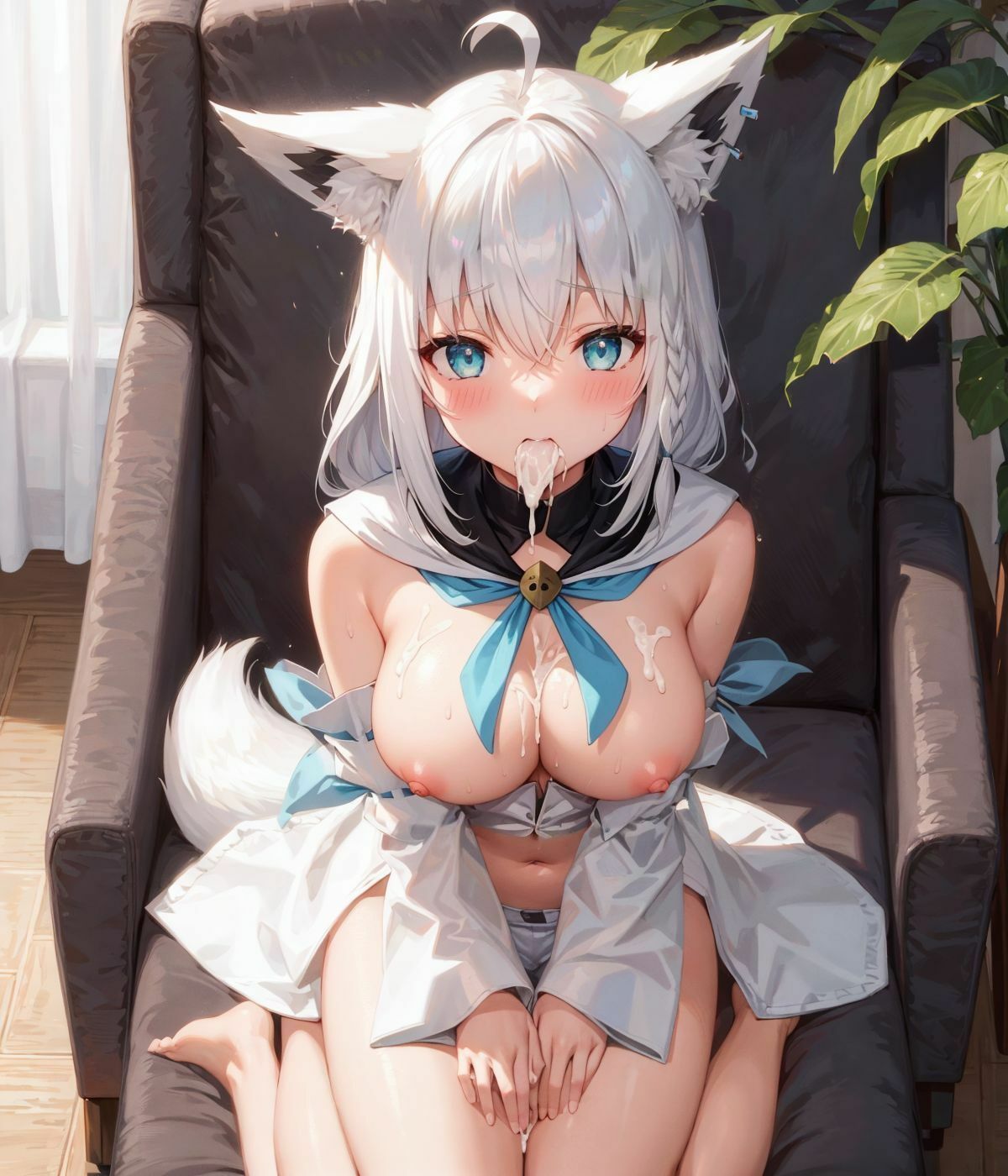 サンプル画像5:白○フブキ イラスト集【100枚】(厳選さん) [d_329916]