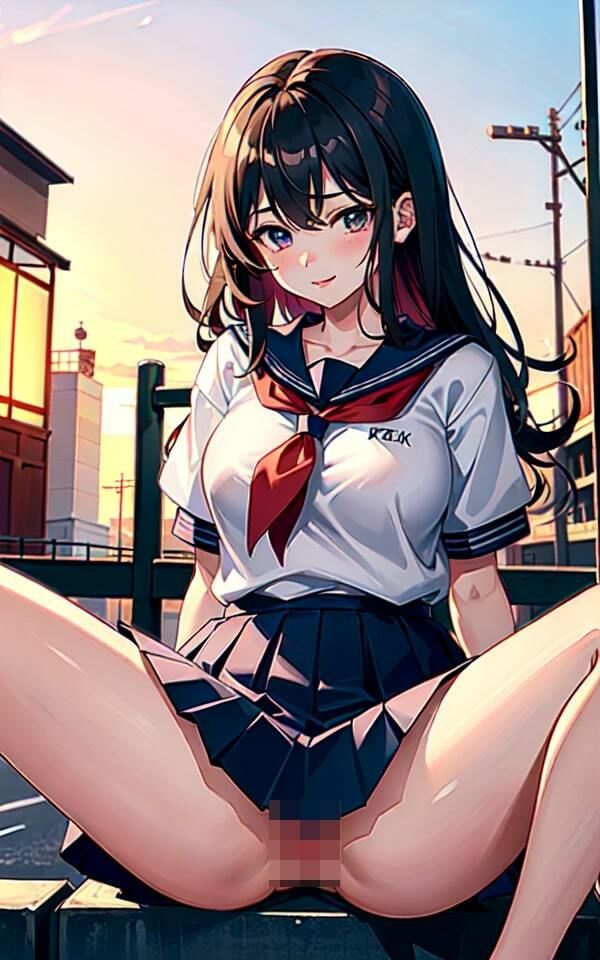 サンプル画像4:見せたがりクラスメイトがノーパンで大開脚(今だけ特価セールLABO) [d_330187]