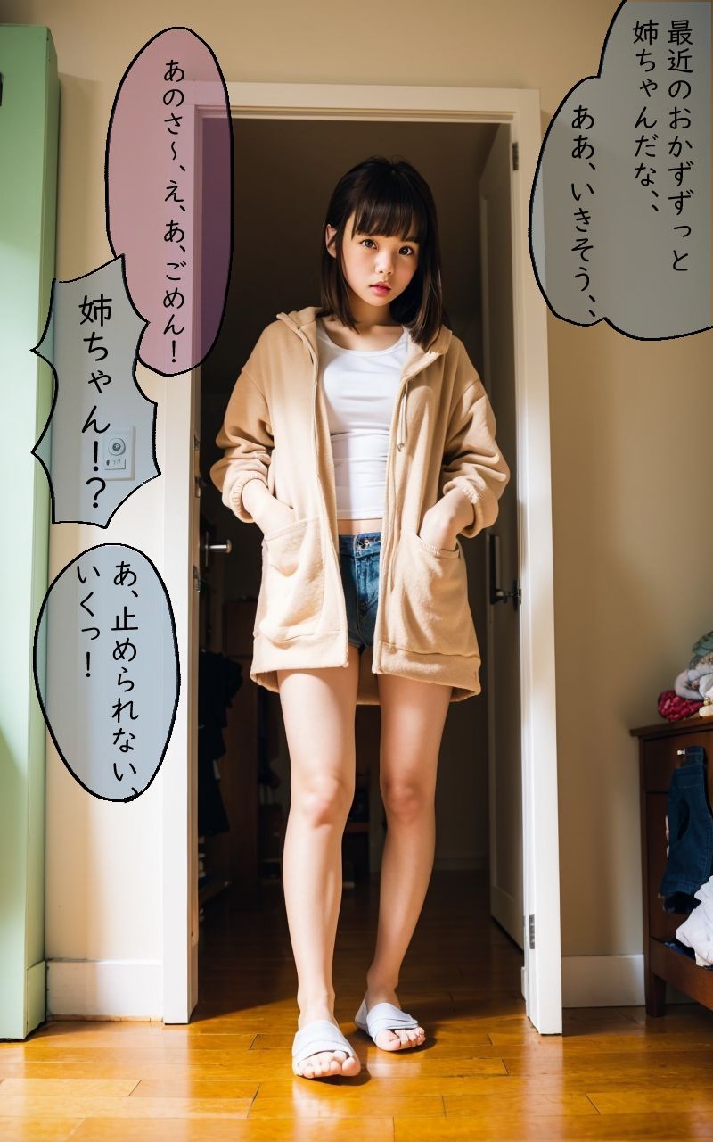 【超高画質グラビア写真集】変態姉の下着。最高の100枚〜かぞくまんが1巻編〜