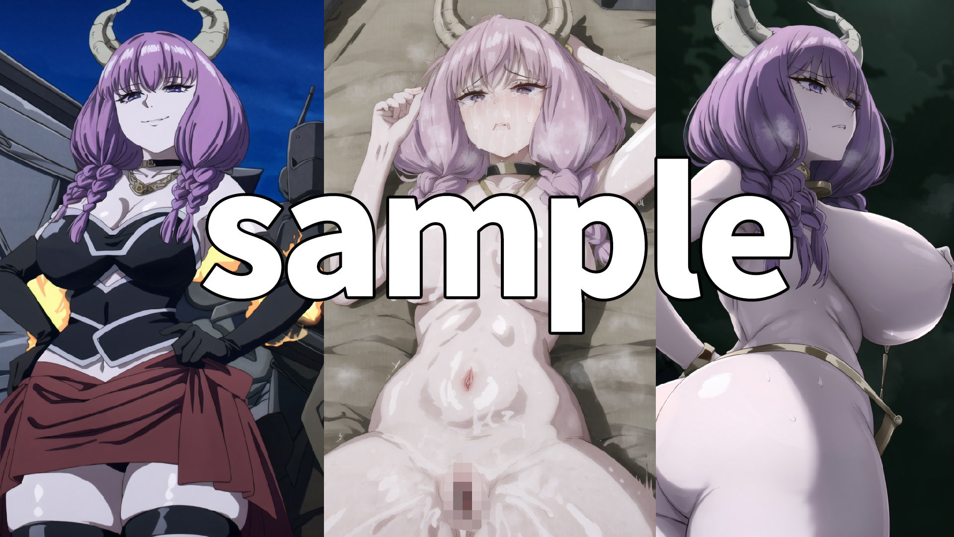 サンプル画像1:野生少女 ア〇ラ(わんだふぉおAI) [d_330243]